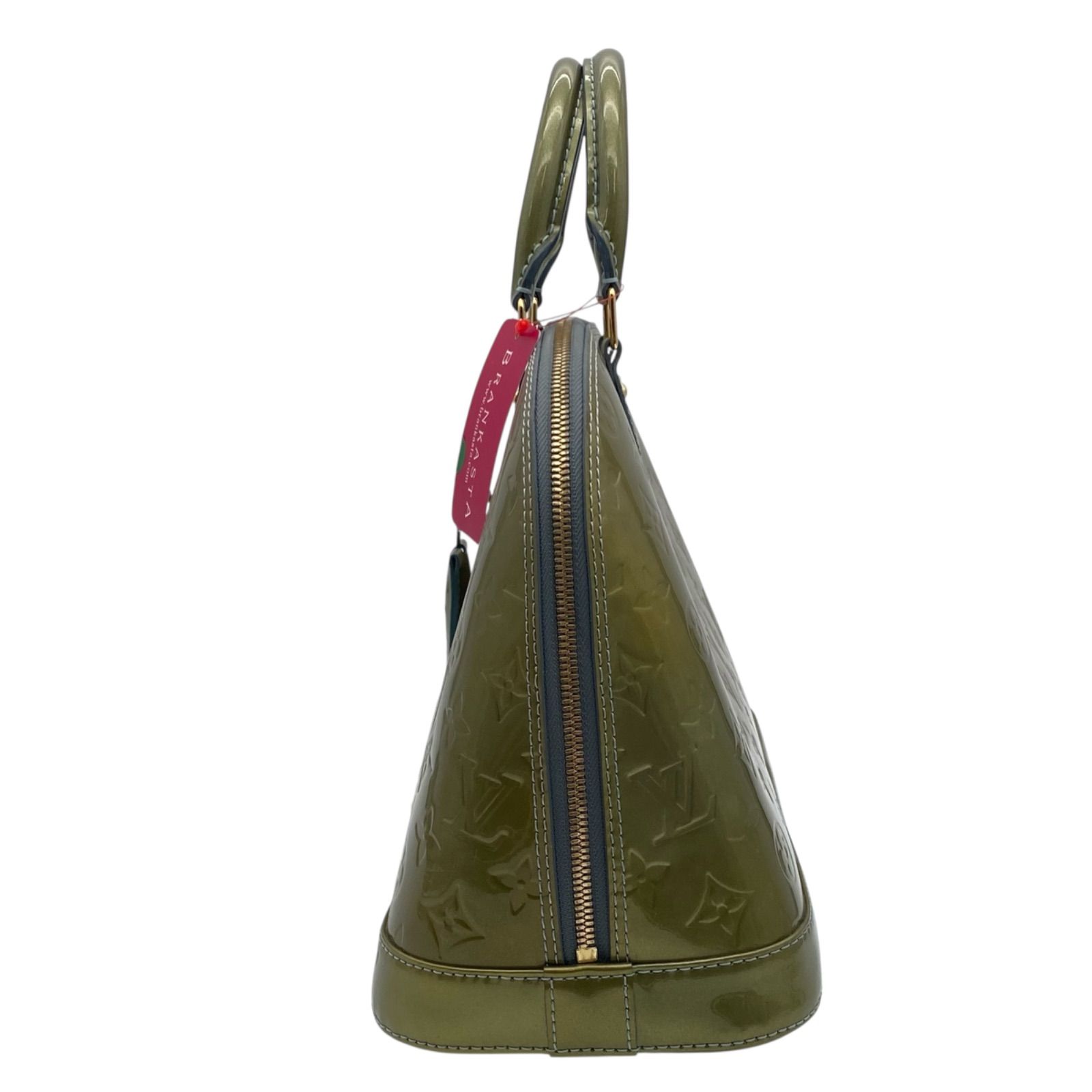 ○ルイヴィトン LOUIS VUITTON アルマPM ハンドバッグ ヴェルニ