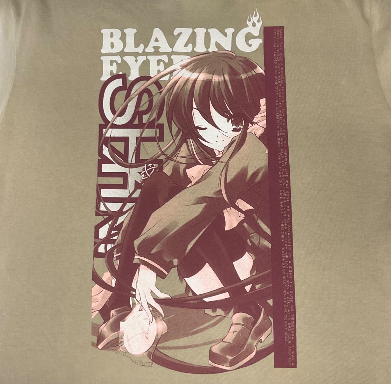 COSPA コスパ Tシャツ 灼眼のシャナ アニメT キャラT メンズL サンド