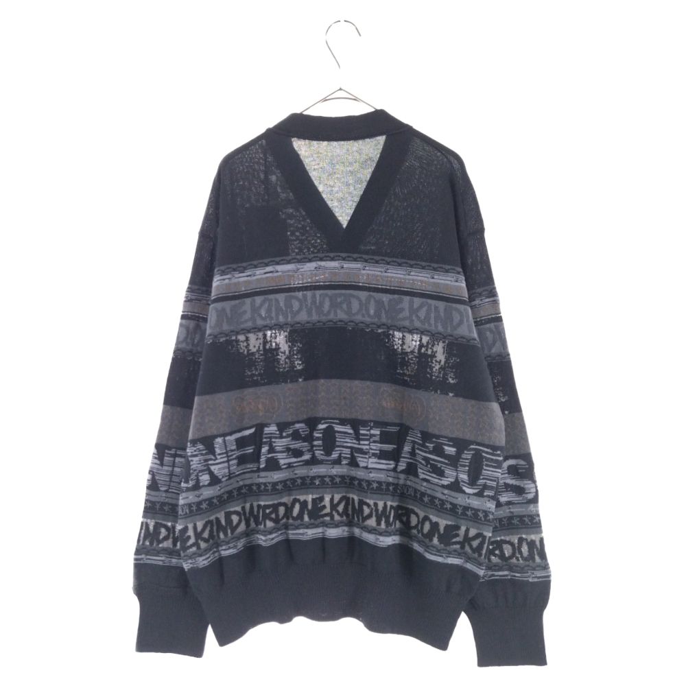 Sacai (サカイ) 23SS ×Eric Haze Jacquard Knit Cardigan 23-02984M