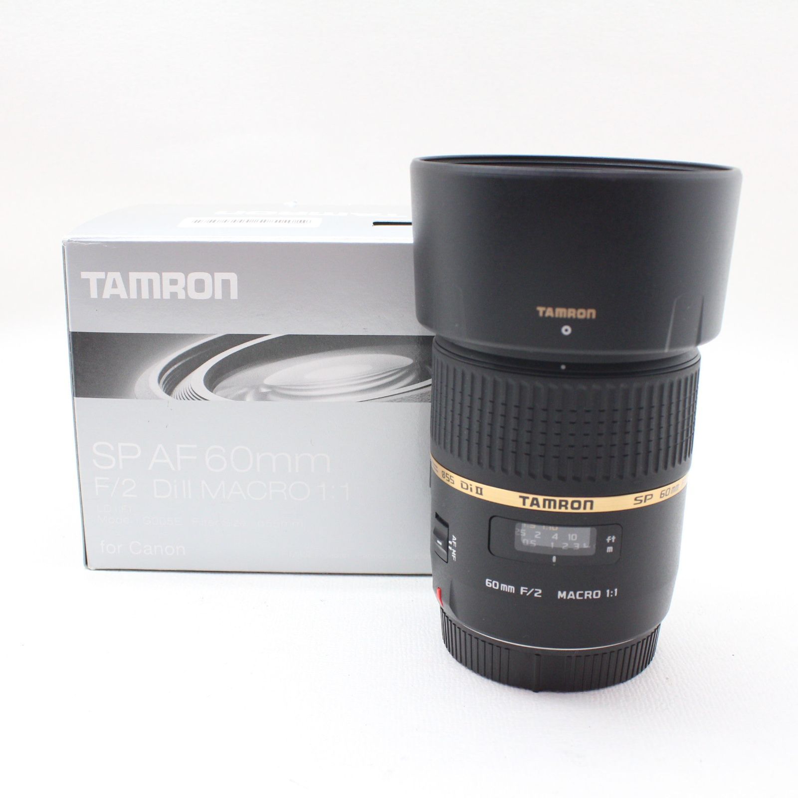 美品 タムロン SP AF 60mm F2 マクロ Di II 等倍 キャノン用 Amazon.co.jp: TAMRON 単焦点マクロレンズ SP AF60mm F2 DiII