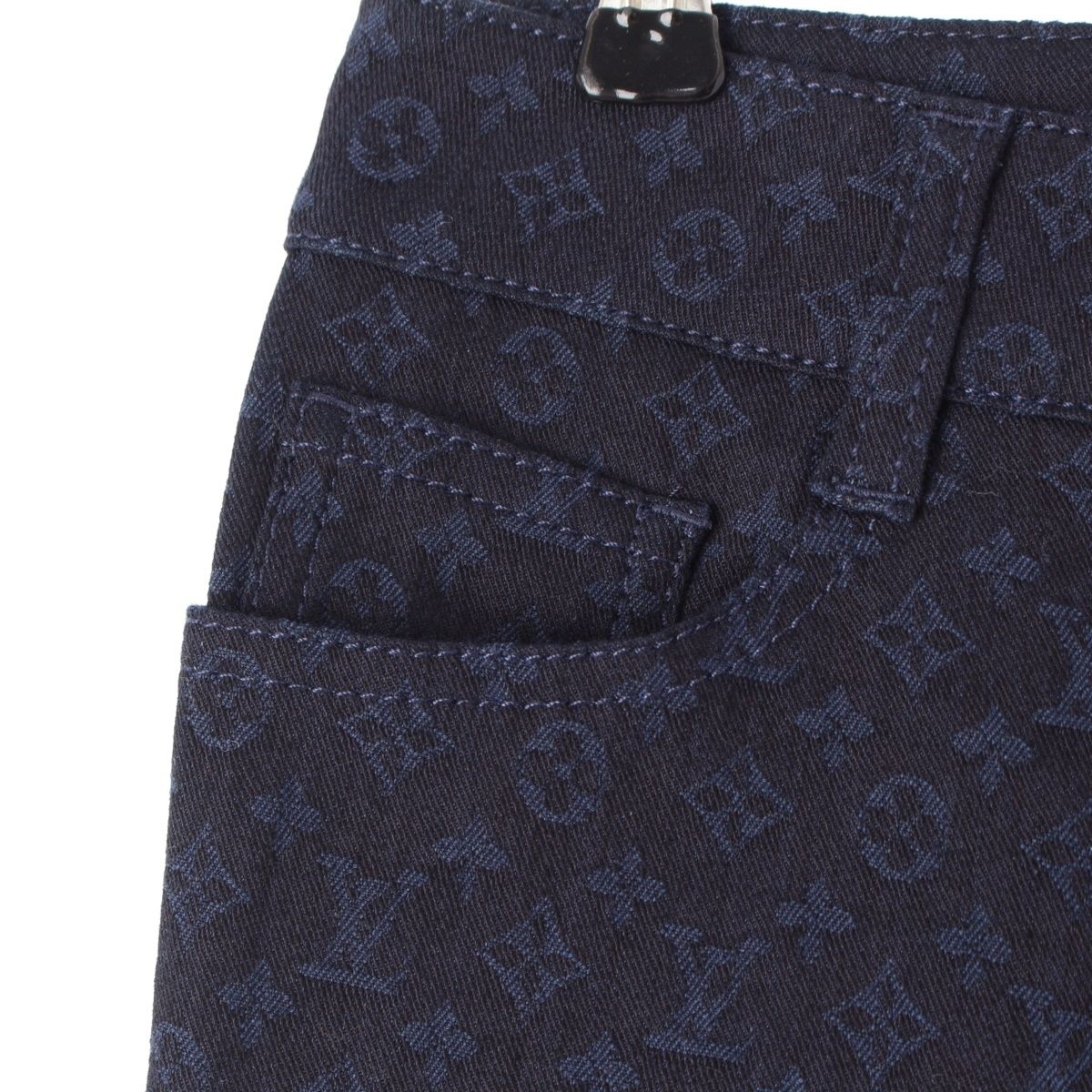 LOUIS VUITTON パンツ RW112W WTPA22B3K ルイヴィトン デニム モノグラム パンツ ボトムス RW112W