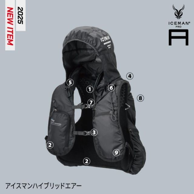 山真製鋸 (Y'sGOD JAPAN) ICMPA-GRV-SET アイスマン HYBRID-AIR