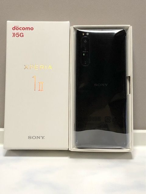 新品未使用品】☆1点限定☆SALE!!☆ Xperia 1 II SO-51A ブラック 付属