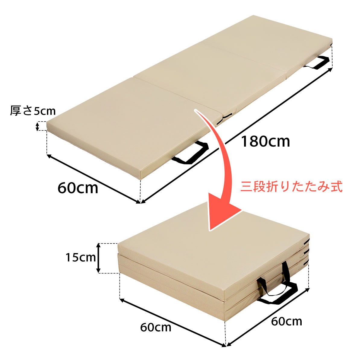 KaRaDaStyle 体操 マット プレゼント ギフト 折りたたみ リングフィット ストレッチ エクササイズ トレーニング 運動 子供 プレイマット ヨガマット スポーツマット 防音 家庭 幅 60cm