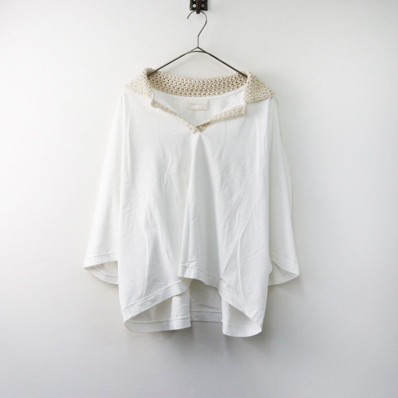 2025SS ジャーナルスタンダードラックス journal standard luxe ATOMO FACTORY アトモファクトリー SS COLLAR TOP 2400014507027