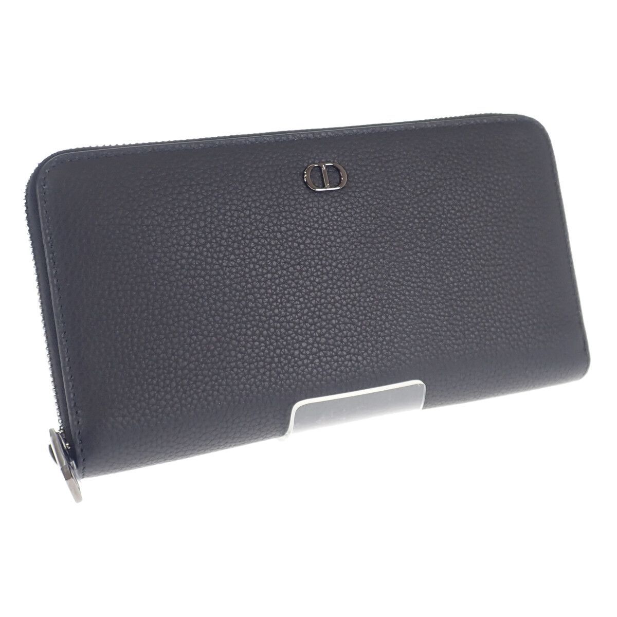 【Christian Dior】ロングジップウォレット メンズ 長財布 2ESBC252CDI_H00N ブラック カーフスキン【財布】
