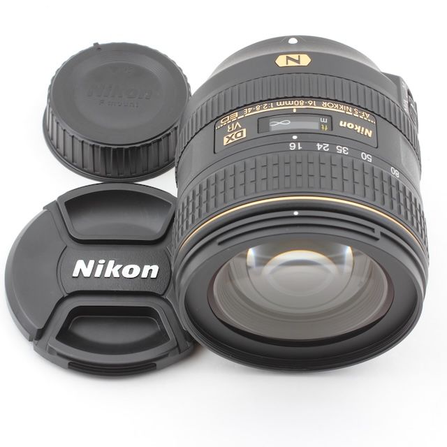 並品 ニコン Nikon AF-S DX NIKKOR 16-80mm f|2.8-4E ED VR