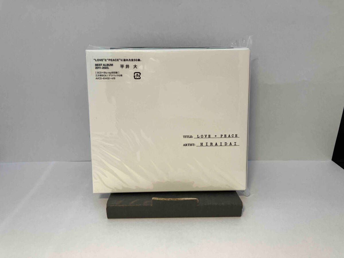 LOVE➕PEACE 初回限定　平井大　サイン入り　3CD＋Blu-ray LOVE+PEACE（3CD+Blu-ray）｜平井 大｜mu-moショップ