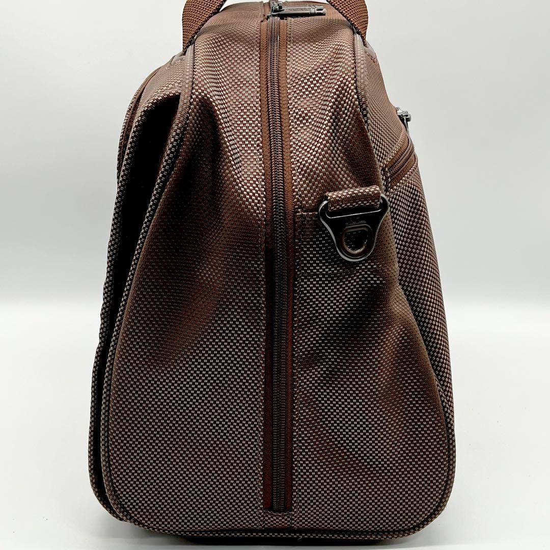 ✨️廃盤✨️美品✨️TUMI Alpha トラベルバッグ ビジネスバッグ 茶色  