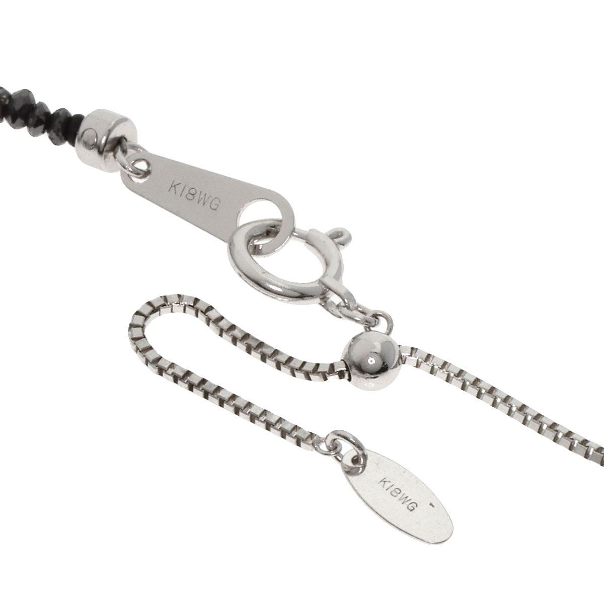 SELECT JEWELRY セレクトジュエリー ブラックダイヤモンド ネックレス  