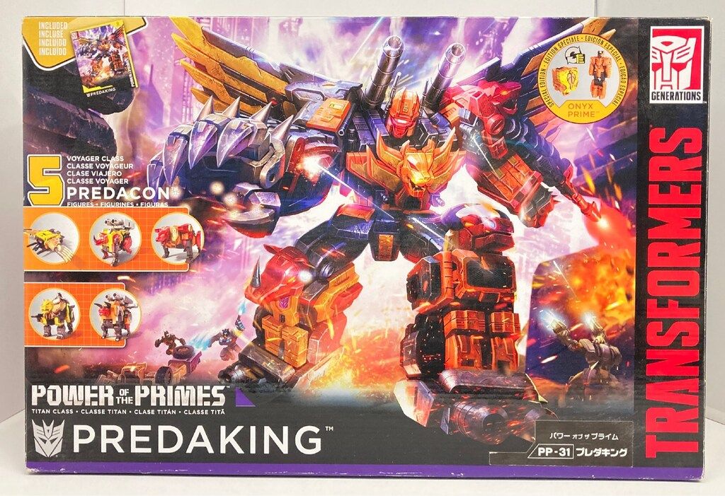トランスフォーマー パワーオブザプライム PP-31 プレダキング &DNA