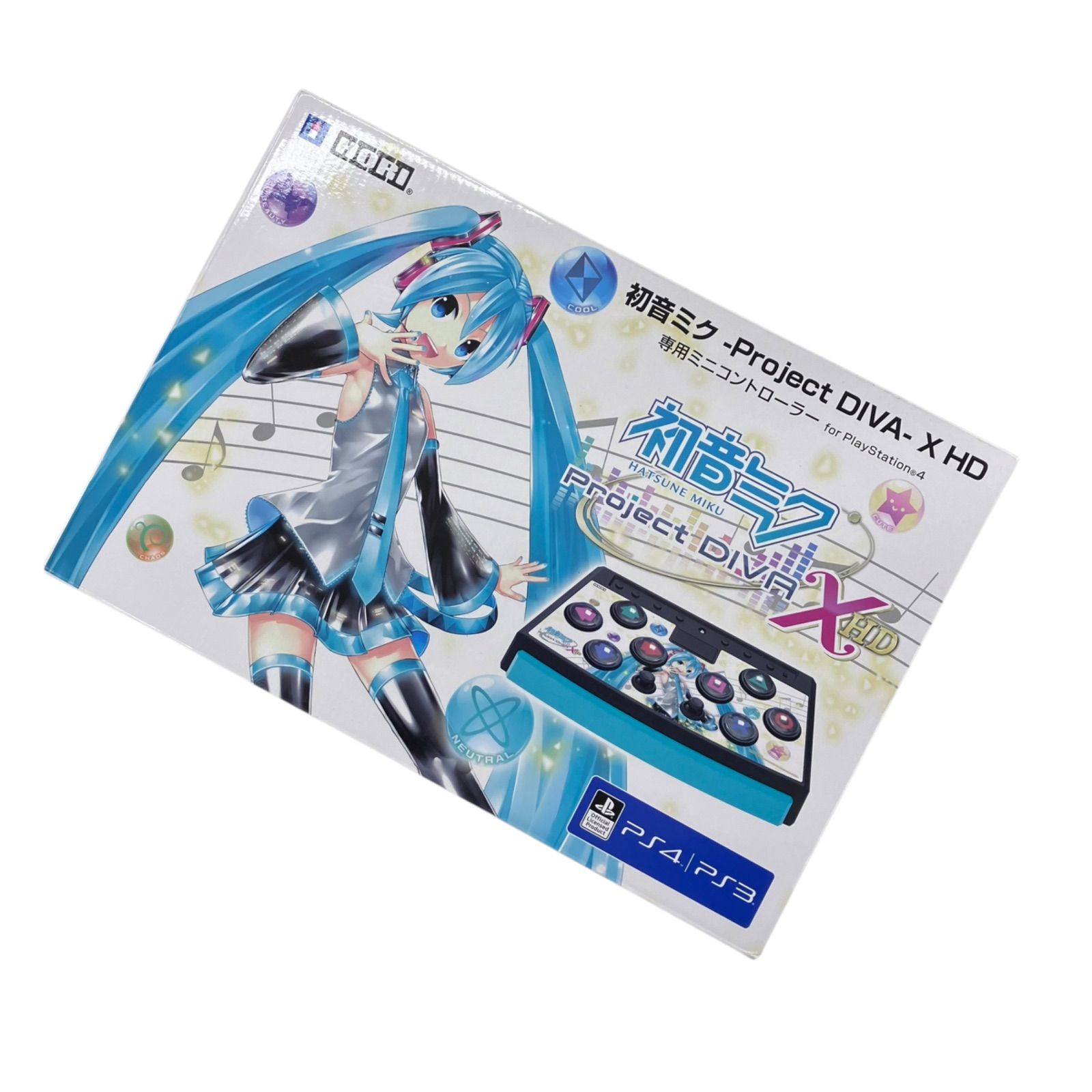 186000 現状品 HORI 初音ミク Project DIVA DX ミニコントローラー PS4-061 動作未