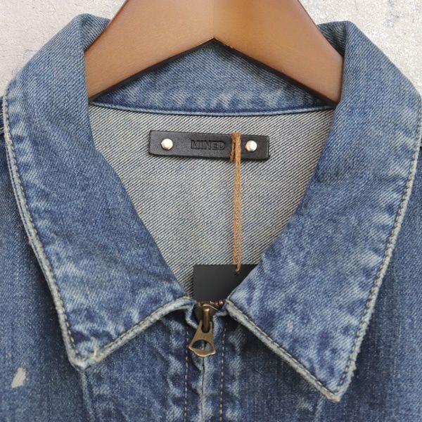 広尾店】極美品 マインデニム MINED ジップアップ デニムジャケット