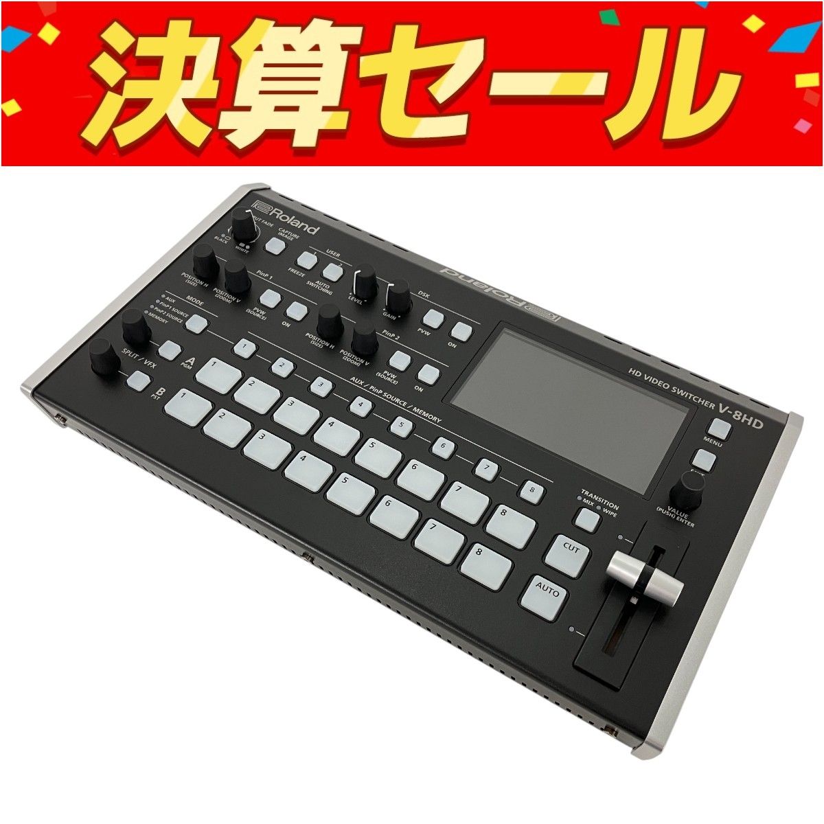 Roland(ローランド) V-8HD Version 2.0 HDビデオスイッチャー(V