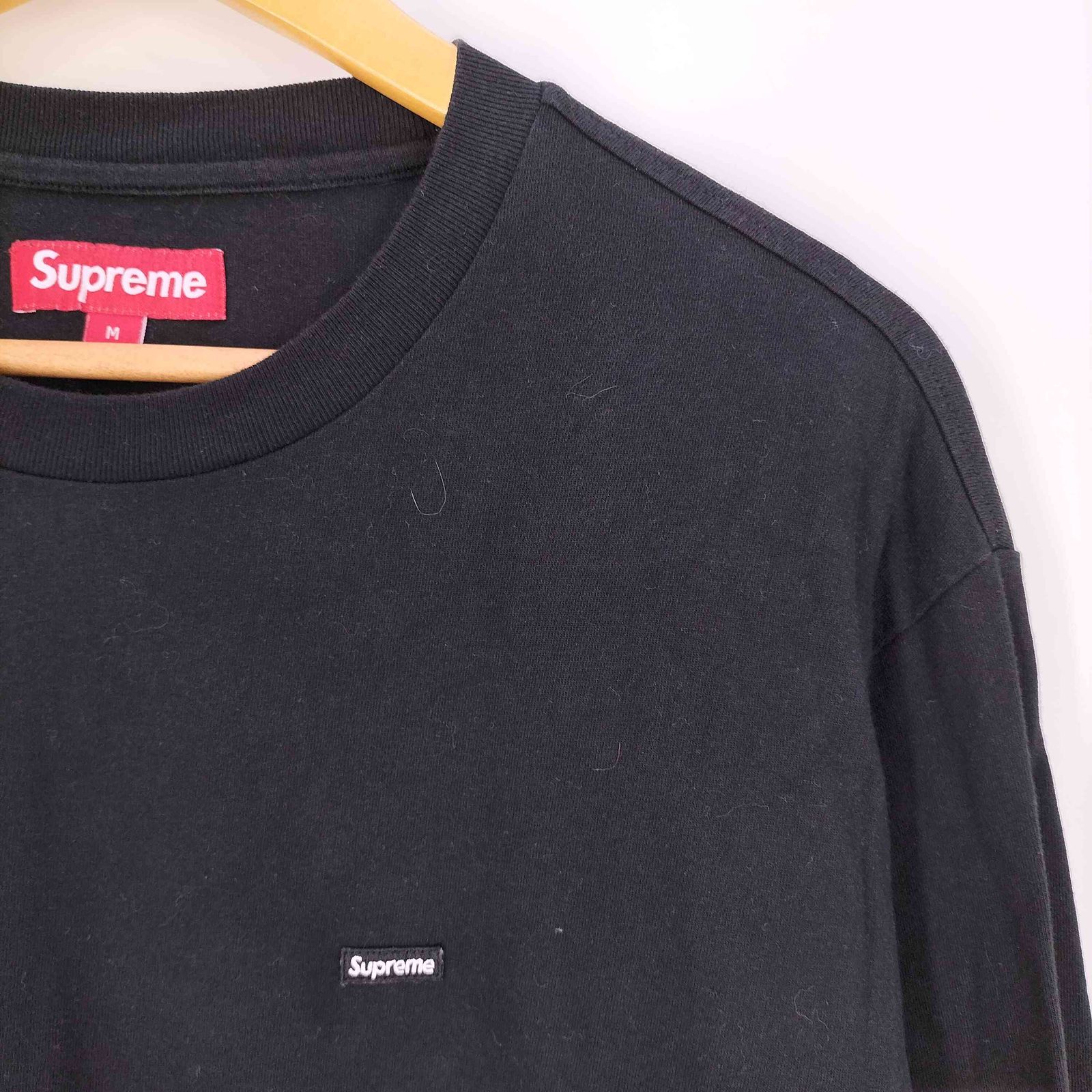 Supreme☆Small Box ロンT ピンク M ボックスロゴ Supreme Small Box L