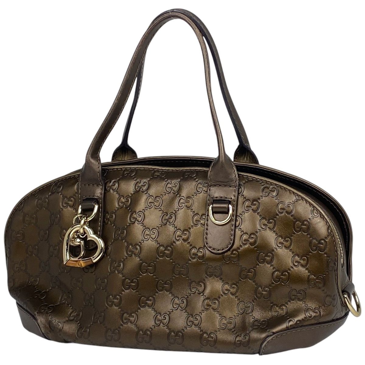 グッチ GUCCI グッチシマ ハンドバッグ シグネチャー GG柄 ハート