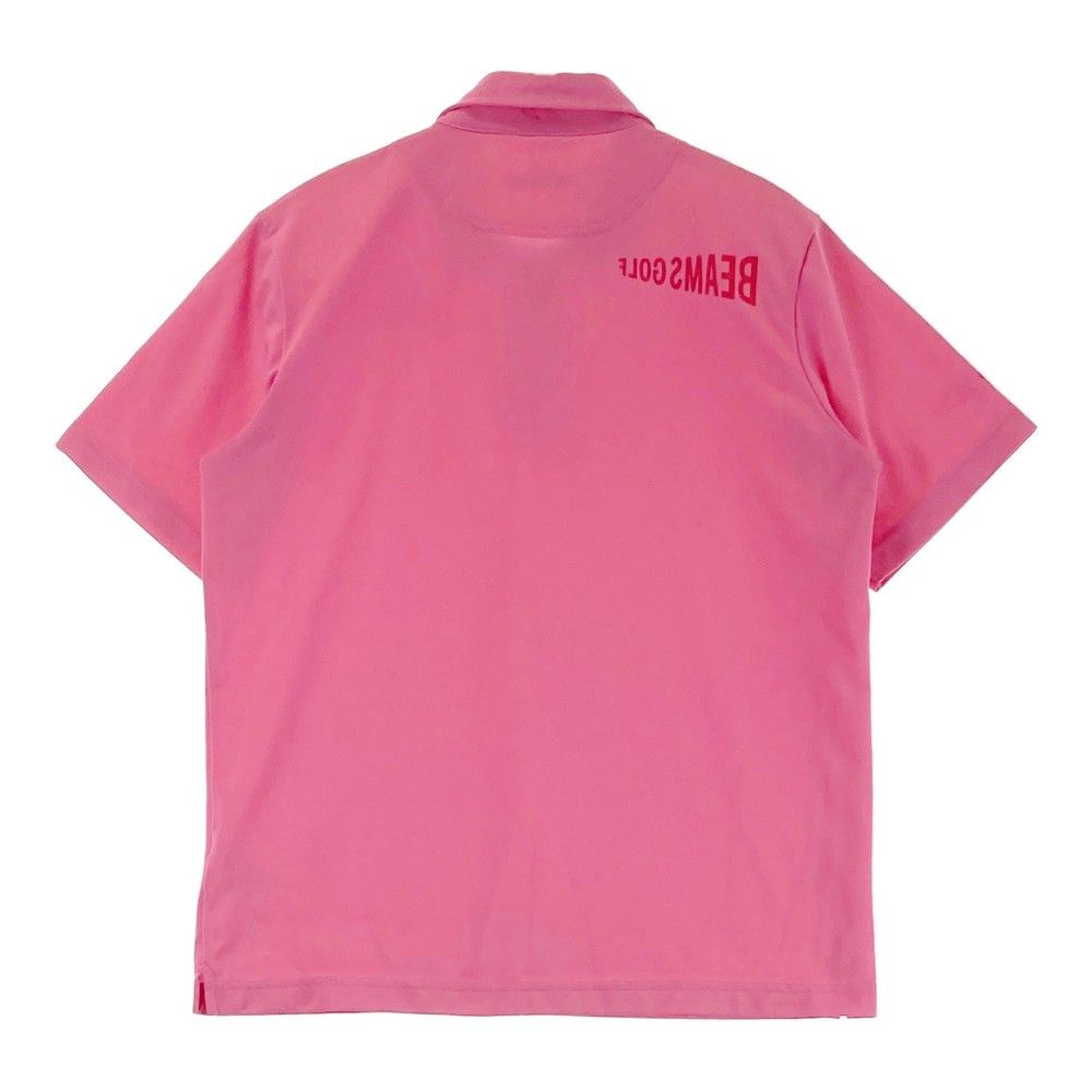 ビームスゴルフ BEAMS GOLF ゴルフウェア ポロシャツ ピンク M beams golf ビームスゴルフ ポロシャツ ピンク Mサイズ - メルカリ
