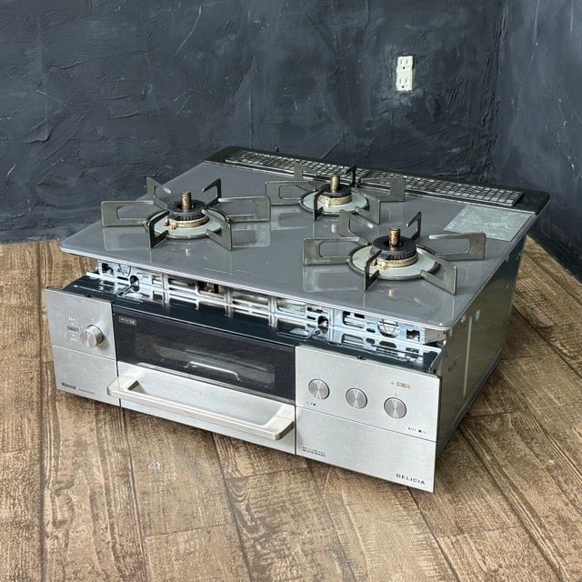 ビルトインガスコンロ Rinnai リンナイ デリシアRHS31W30E15RCASTW LPガス用 20 キッチン 乾電池タイプ | 511672