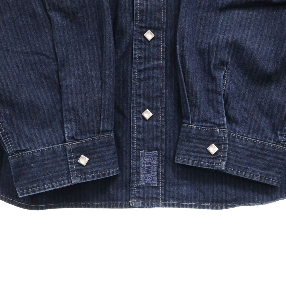 TENDERLOIN (テンダーロイン) 22SS DENIM HB SHT SNAP BUTTON ロゴエン