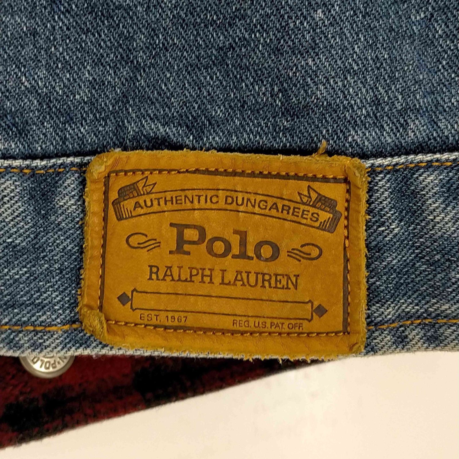 ポロラルフローレン POLO RALPH LAUREN 80s-90s 白タグ リバーシブル 