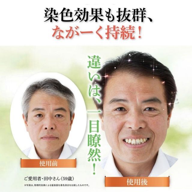 白髪染め サン マックス男性用 75 g ブラック ヘア 2本セット