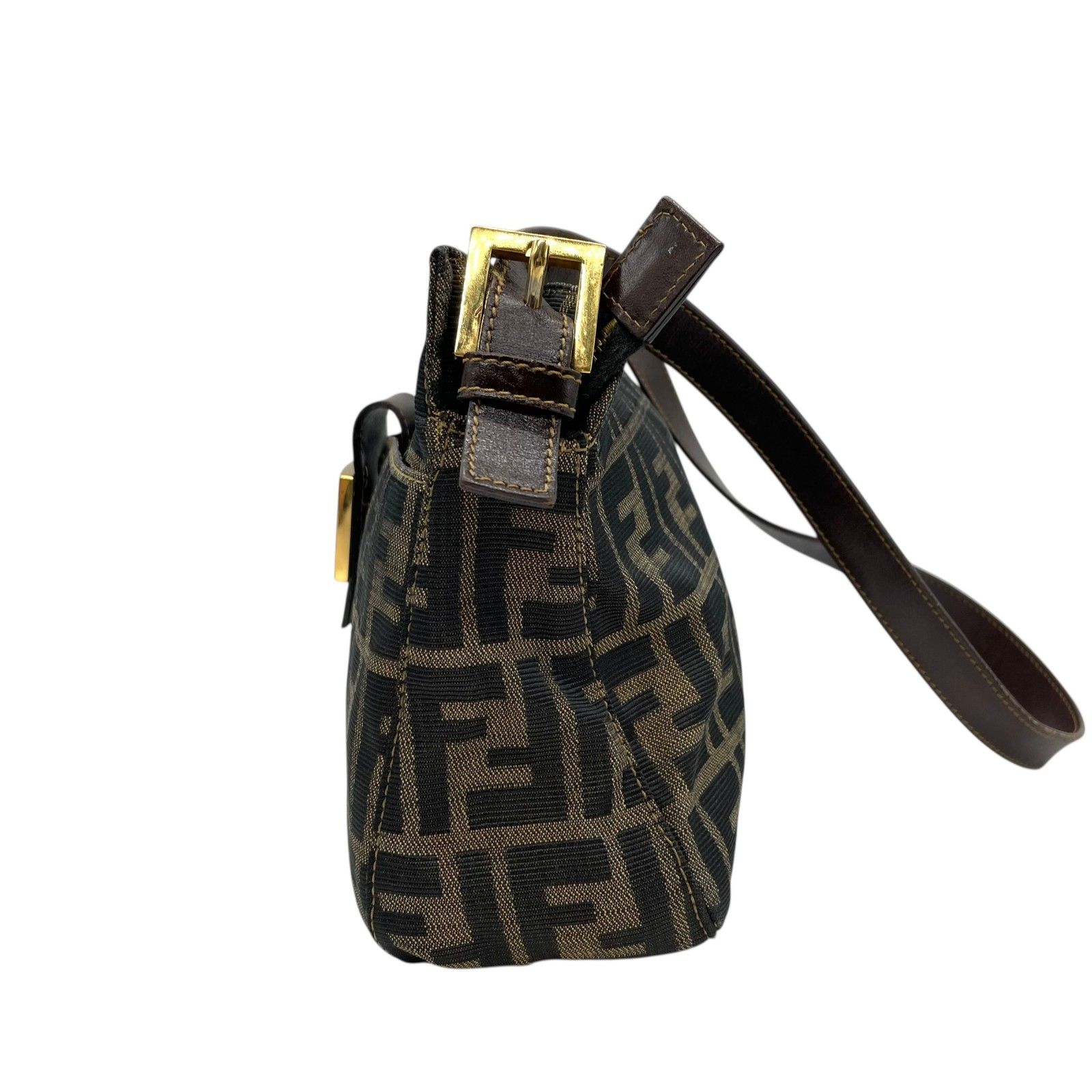 美品 FENDI フェンディ ズッカ ショルダーバッグ ワンショルダー FF