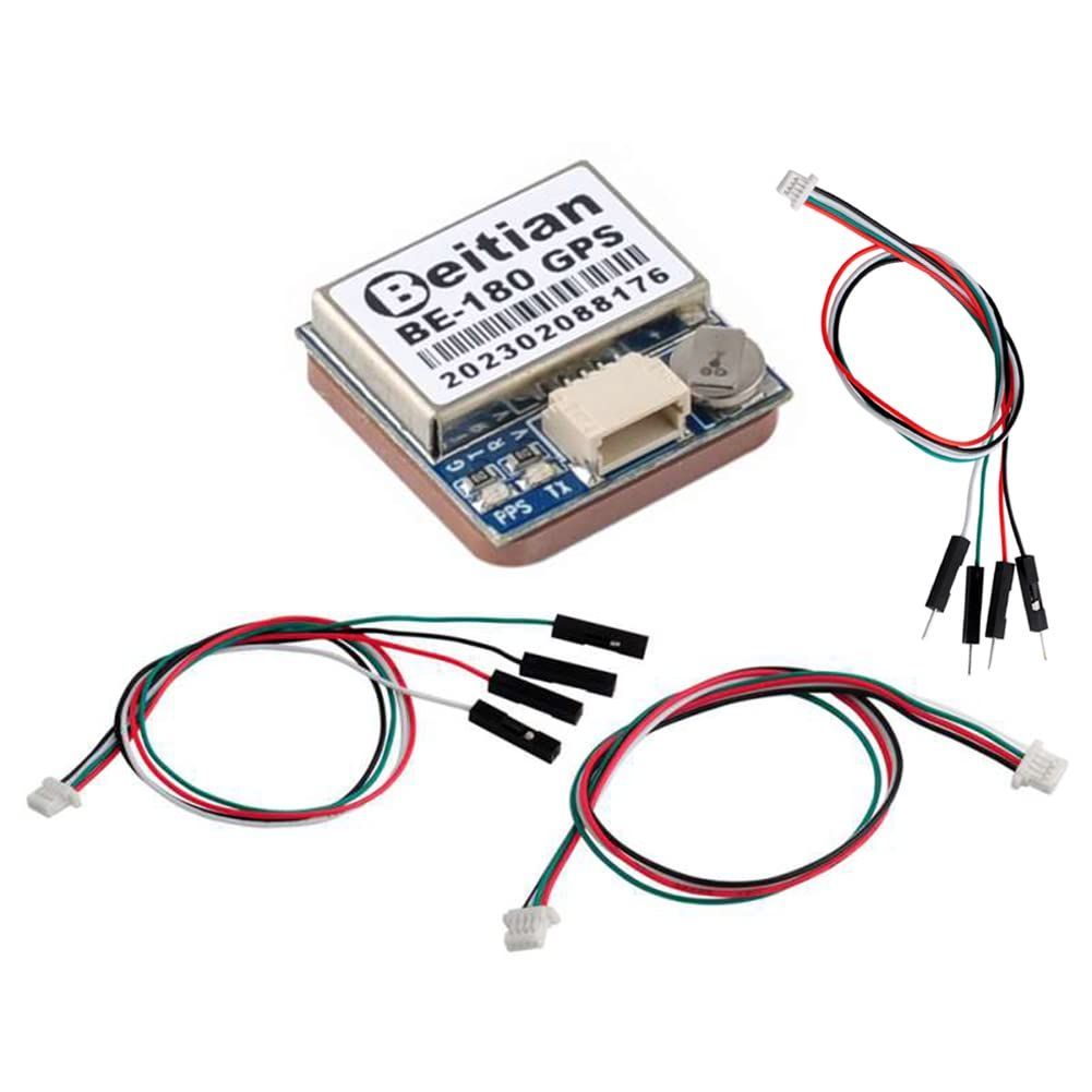 DIYmall BE-180 GPSモジュール TTLレベル GNSS セラミックアンテナ付き Arduino Raspberry Pi Pixhawk航空機フライトコントローラー用