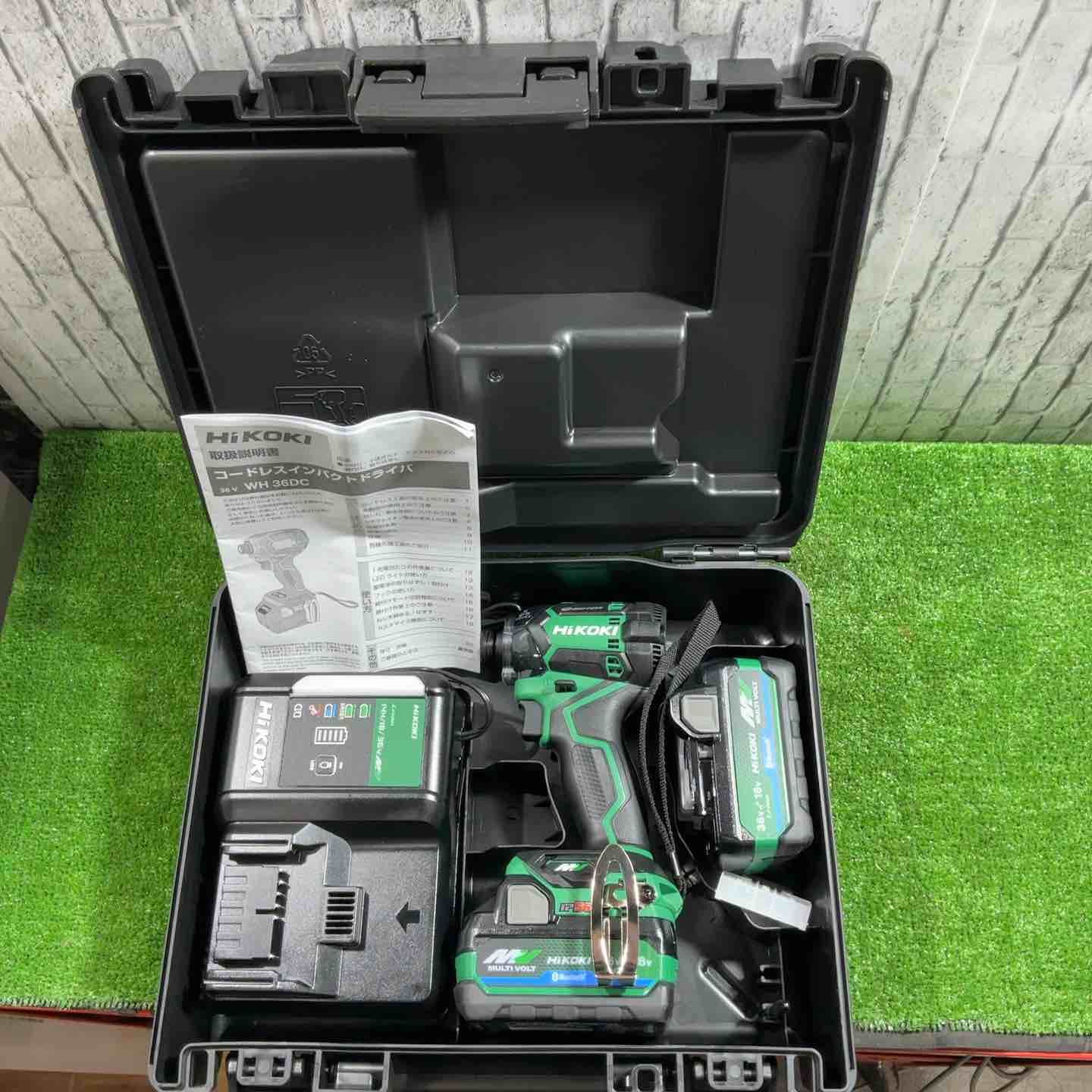 ♥品 ハイコーキ HIKOKI 旧 日立工機 コードレスインパクトドライバー WH36DC 2XPSZ L 川口店