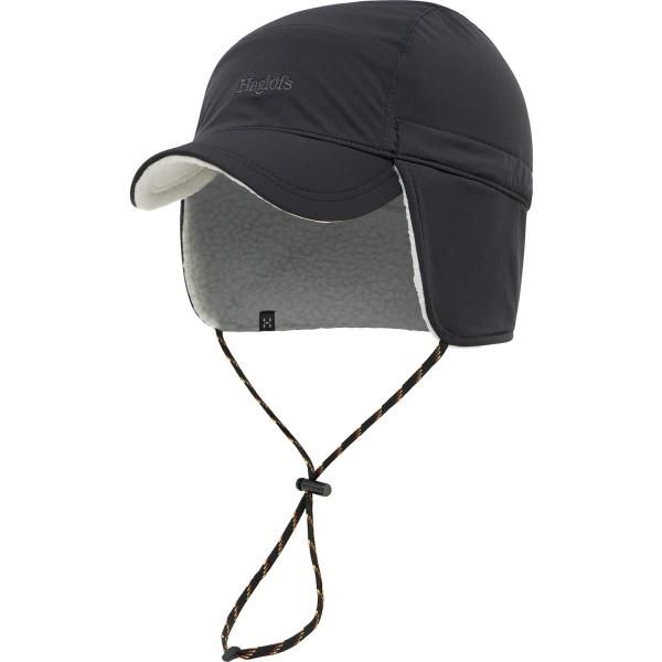 ホグロフス Mountain II Cap マウンテンキャップ 防寒キャップ メンズ レディース 耳あて付き スキー スノーボード アウトドア キャンプ Black