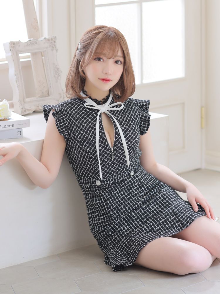 XSサイズあり【ROBE de FLEURS/ローブドフルール】チェック