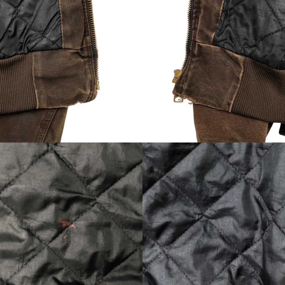 古着 カーハート Carhartt アクティブジャケット ダックフルジップ