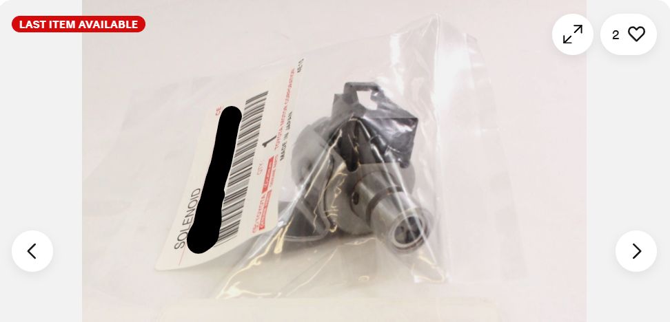 トヨタ FJクルーザー タコマ 4ランナー セコイア ソレノイドトランスミッション No.2