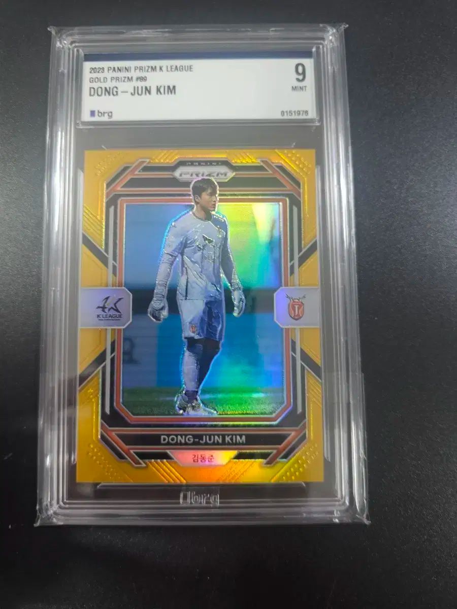Kリーグ プリズム 23 チェジュ キム ドンジュン GOLD 10枚 BRG9