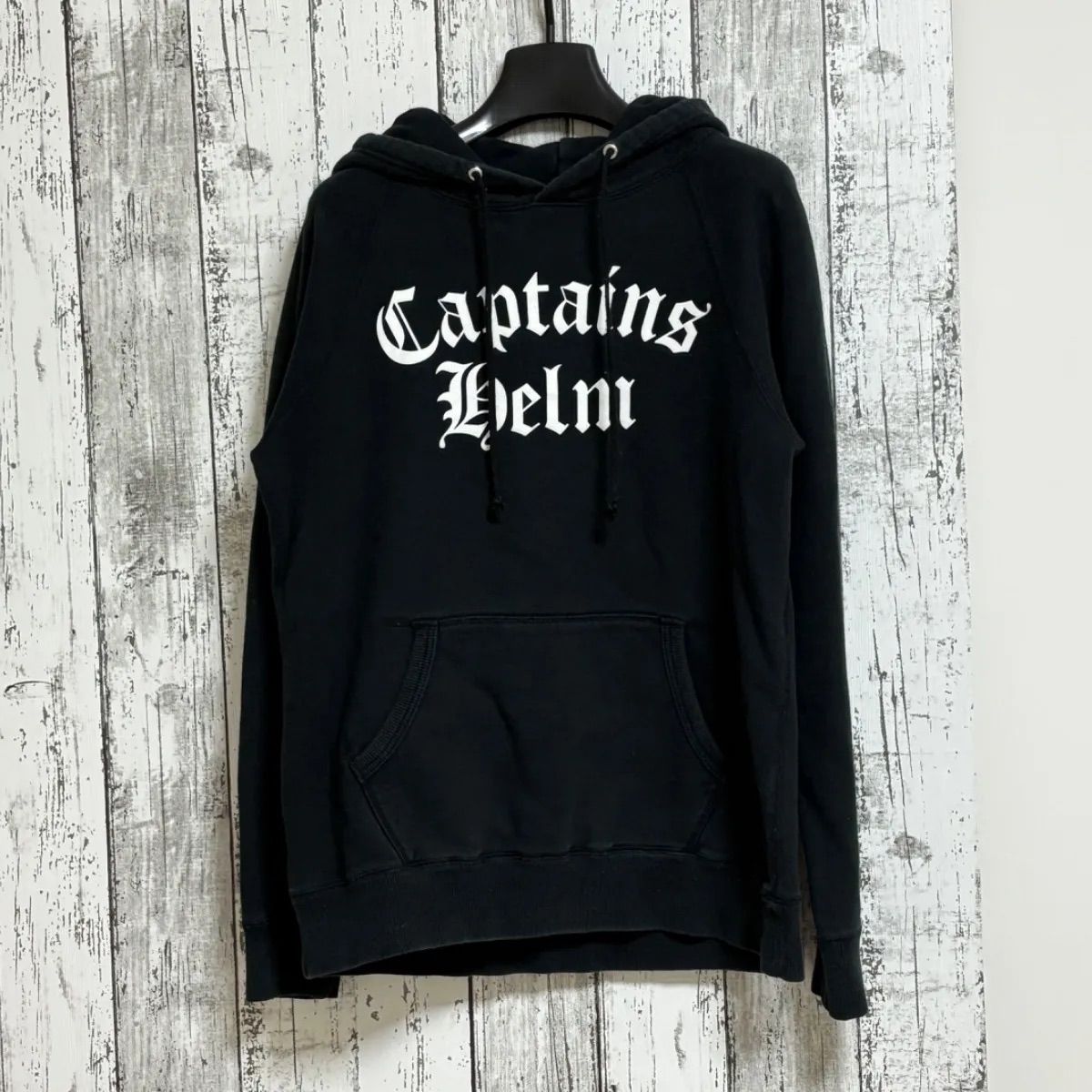 Captains helm キャプテンズヘルム OLD ENGLISH ロゴ プルオーバー 