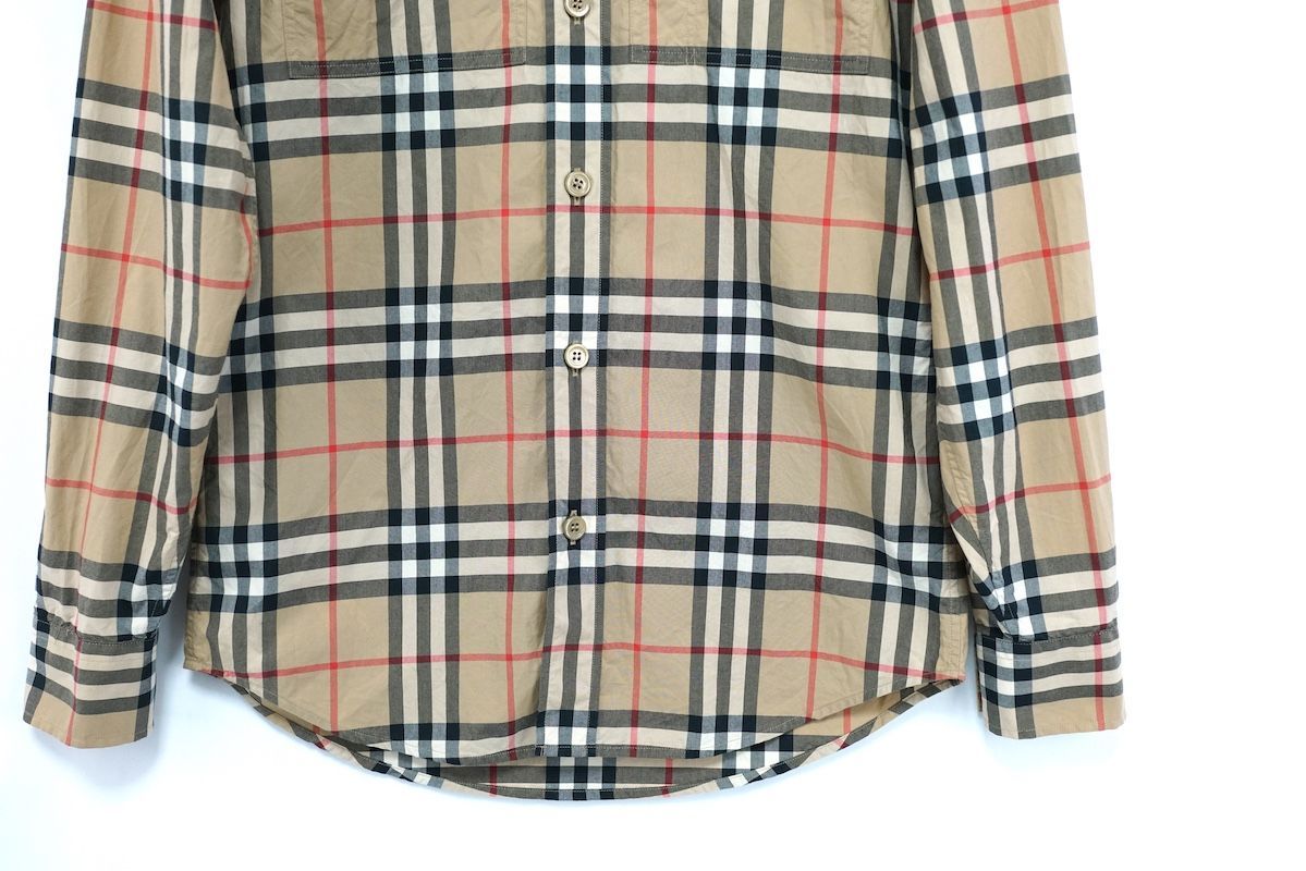 BURBERRY LONDON バーバリーロンドン Check Shirt Archive Beige