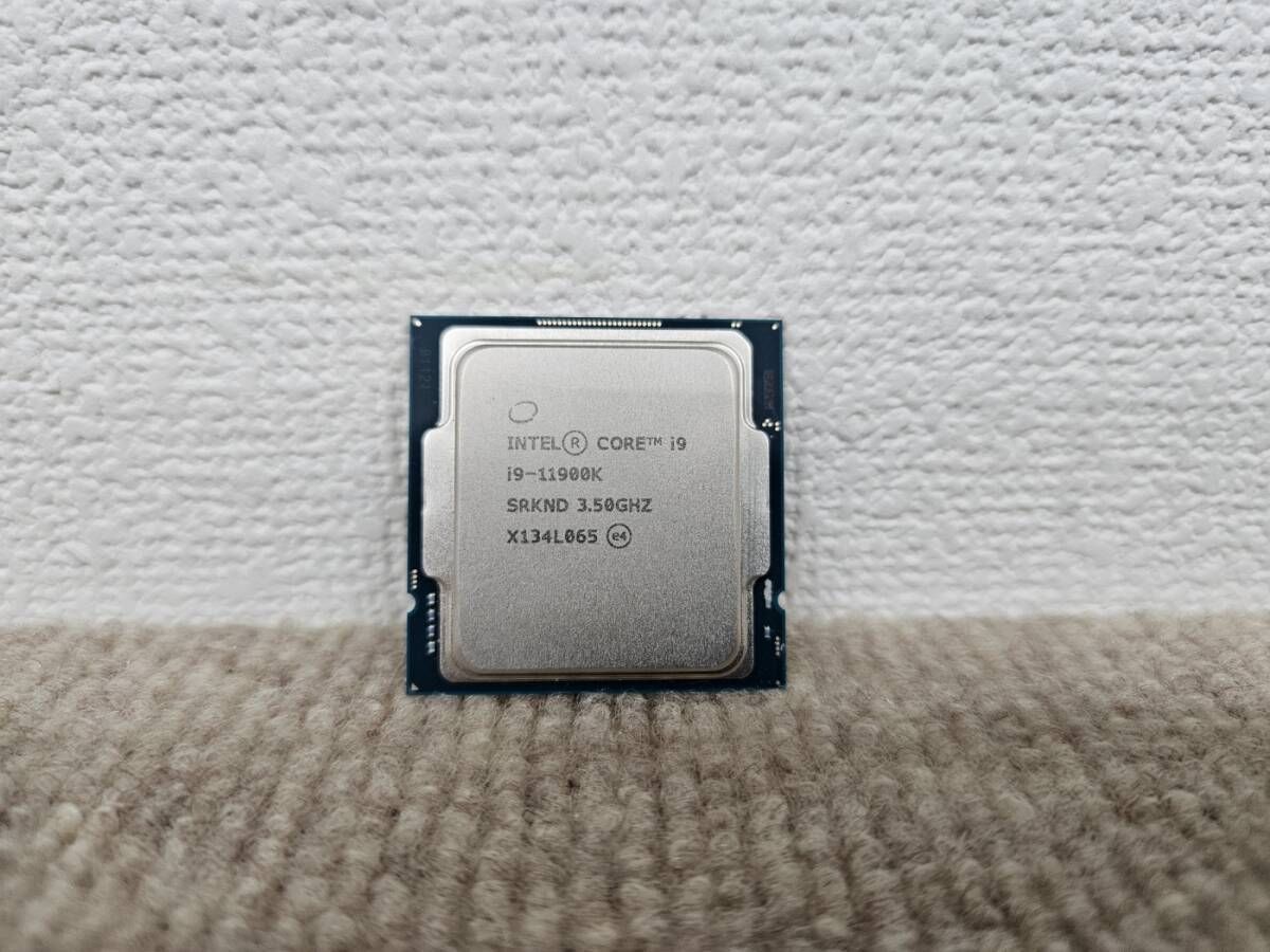 Intel Core i9 11900K 中古美品 オンライン ショップ