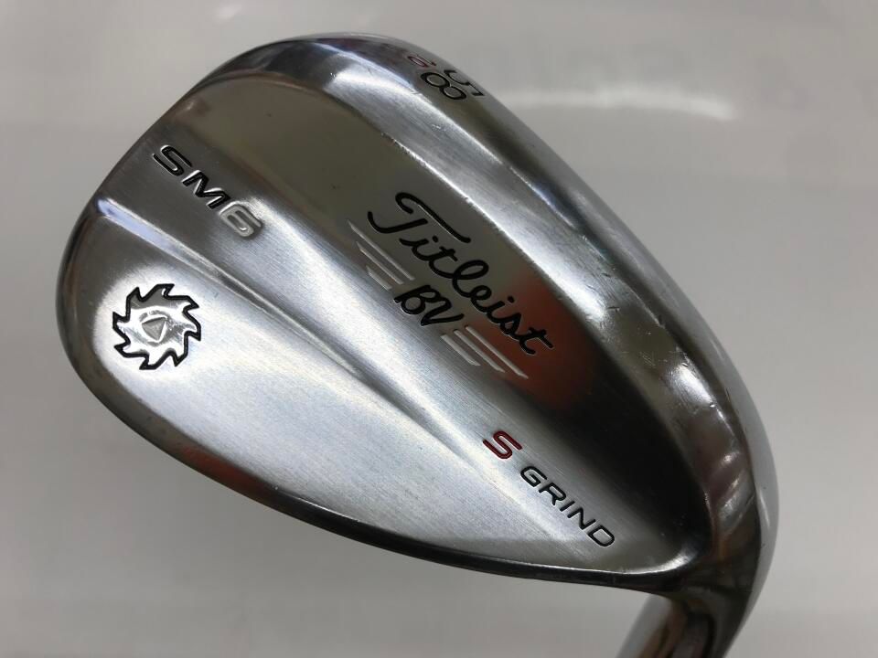 【即納】ボーケイ SM6 ツアークローム | 58 | S200 | ダイナミックゴールド | 中古 | ウェッジ | タイトリスト
