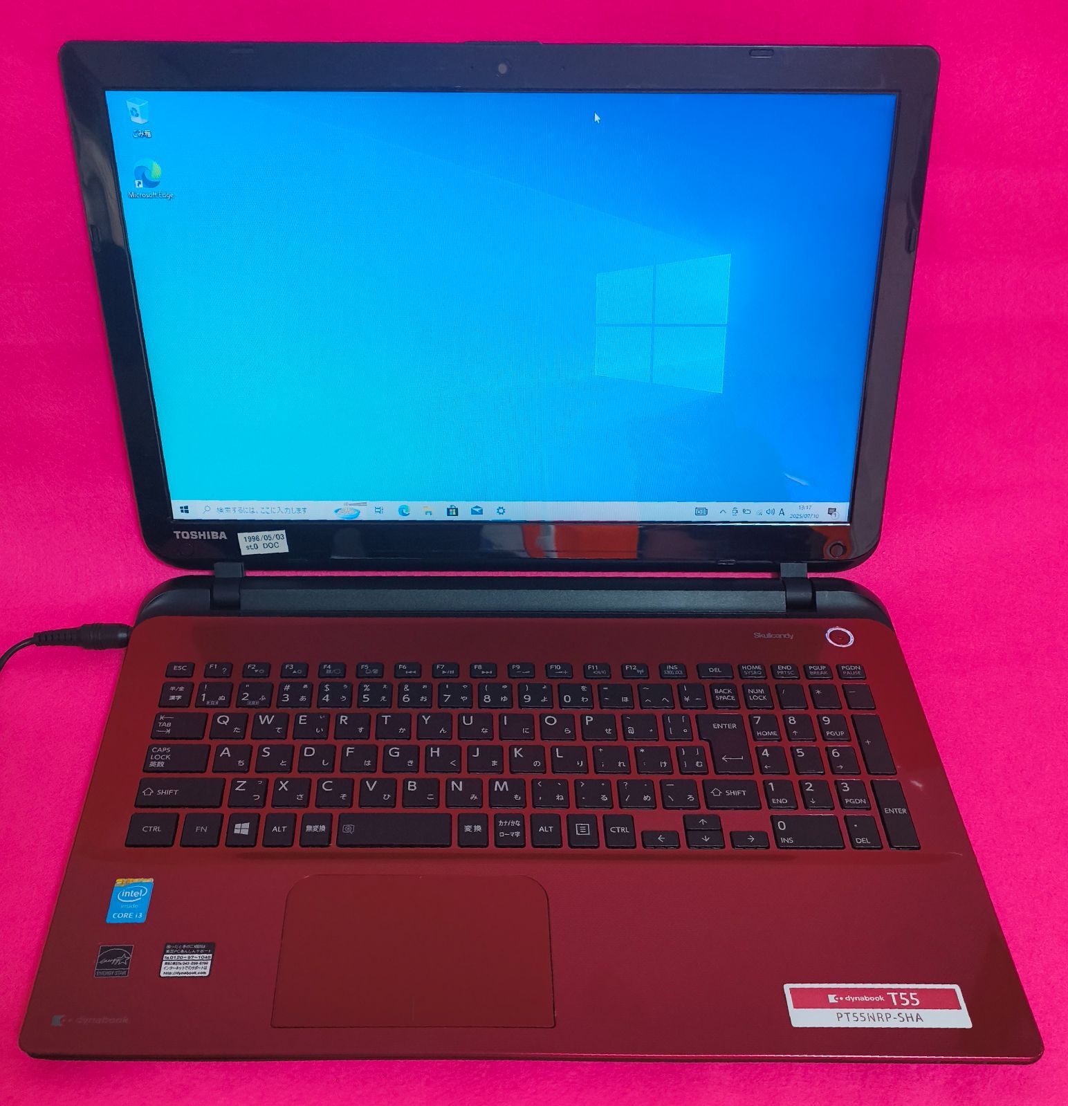 dynabook T45 T45⁄DR PT45DRP-SJA [モデナレッド]の製品画像 - 価格 