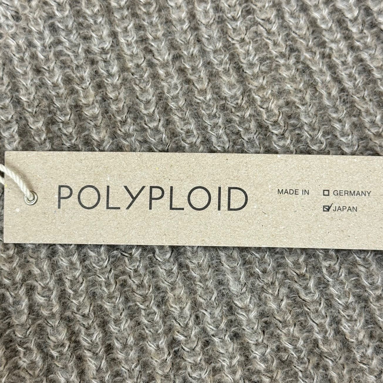 定価61600円 新品 POLYPLOID モヘアニット セーター ポリプロイド 19-C 