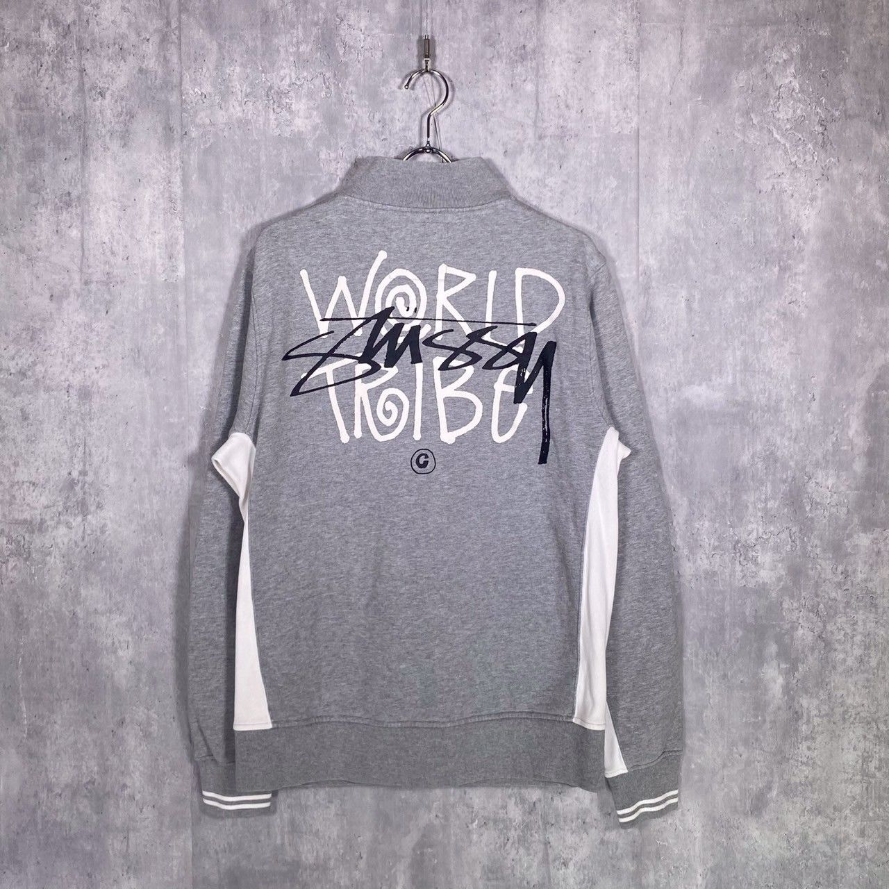 STUSSY』ステューシー (L) ヘビーウェイトバーシティジャケット - メルカリ 