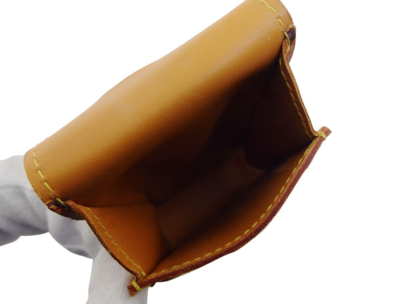  ルイ ヴィトン LOUIS VUITTON シガレットケース ブラウン レザー ユニセックス タバコグッズ 小物