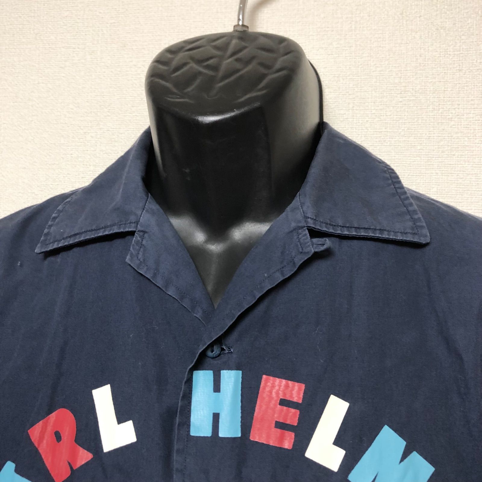 Karl Helmut カールヘルム メンズM 半袖シャツ オープンカラー