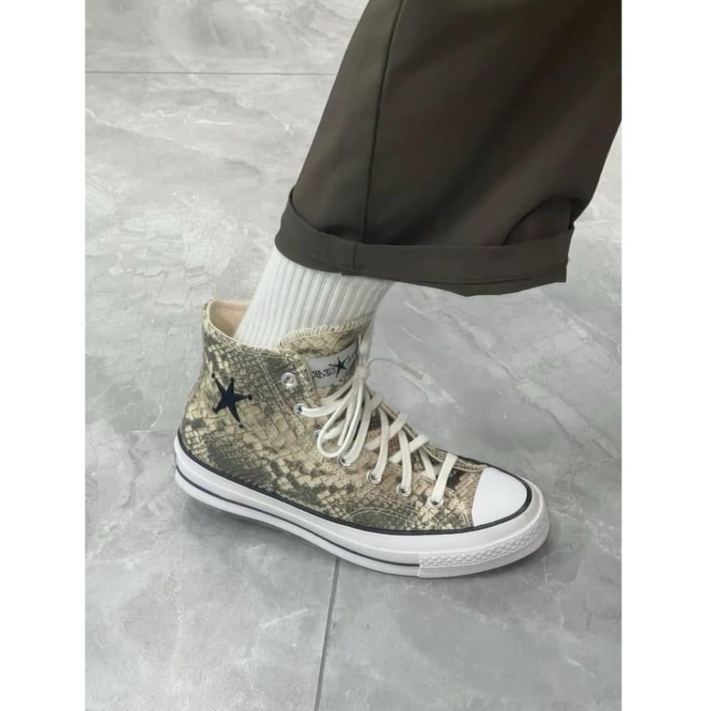 CONVERSE Stussy CT70 HI コンバース 27.5 Stüssy & Converse Chuck 70 Hi – Black/White | Accessories