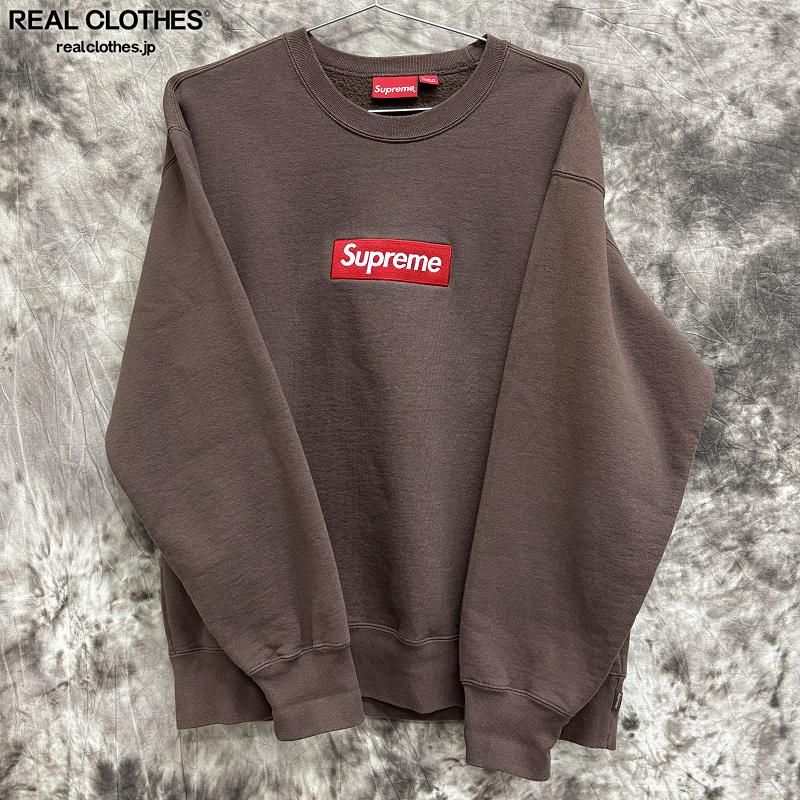 中古】Supreme/シュプリーム Box やどる Logo Crewneck/ボックスロゴ クルーネック スウェット/トレーナー ブラック/L