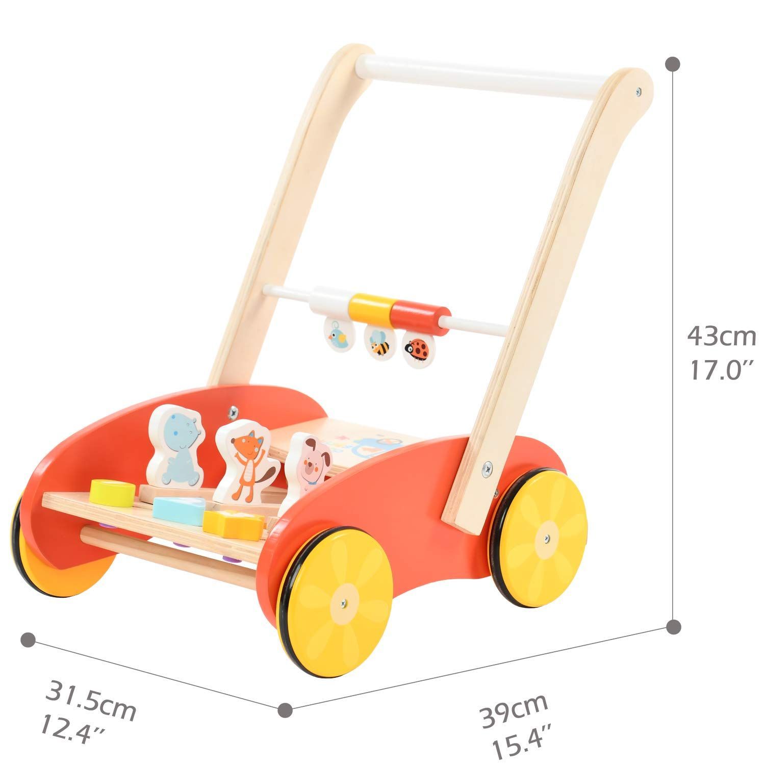 新着商品】手押し車 赤ちゃん、グレープッシュとプルおもちゃ、子供の