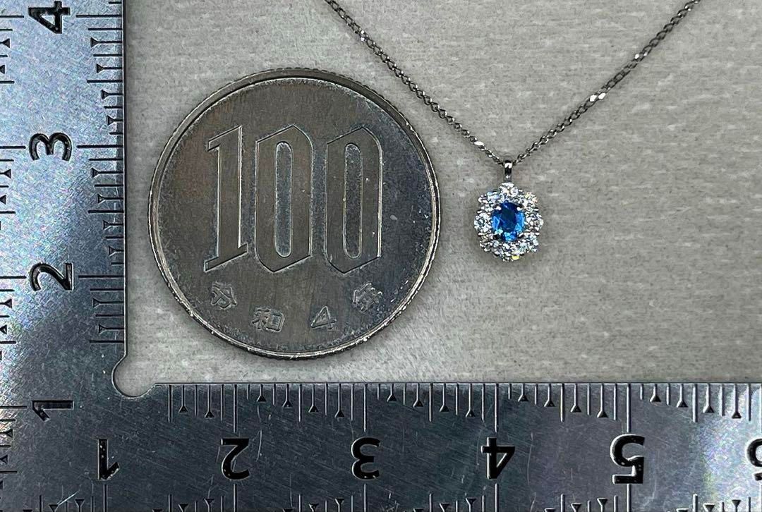 JJ151★高級 アウイナイト0.05ct D pt950 ネックレス 鑑別付 JJ151☆高級 アウイナイト0.05ct D pt950 ネックレス 鑑別付 - メルカリ