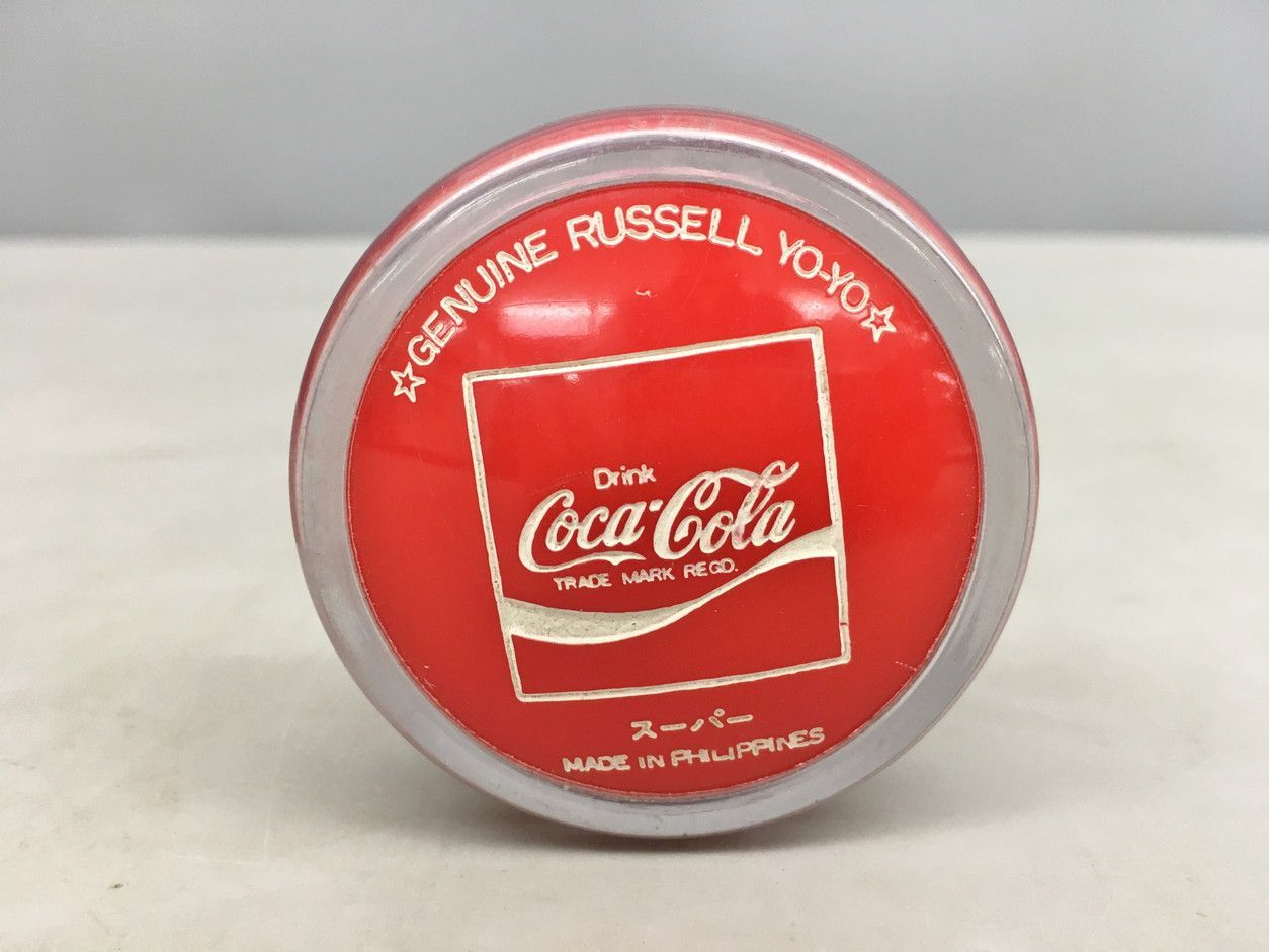 ラッセルヨーヨー 紐欠品 コカコーラ スーパー 1970年代 昭和レトロ