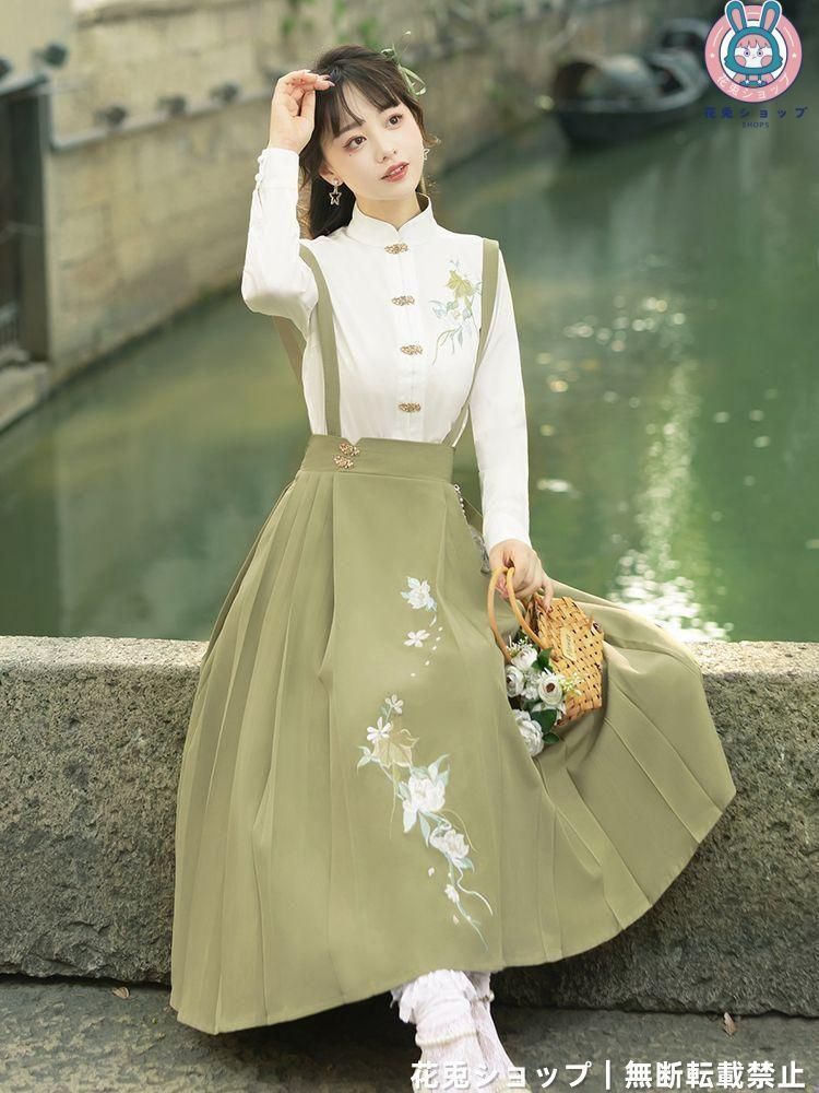 HF-33 豪華刺繍 漢服 かんふく 古風衣装 レトロ風 中華ロリータ コスプレ ワンピース 唐装 仙女服 中華風 美しい刺繍