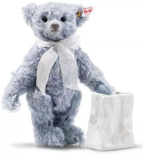 RILY テディベア 中古】ぬいぐるみ Lily Teddy bear with vase-リリー テディベア