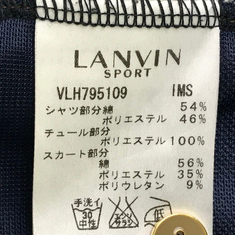 サイズ：38 LANVIN SPORT ランバン スポール 半袖ポロ